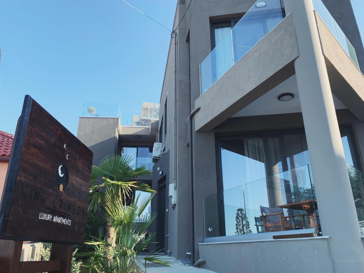 King Crimson Luxury Apartments Marathokefala Экстерьер фото
